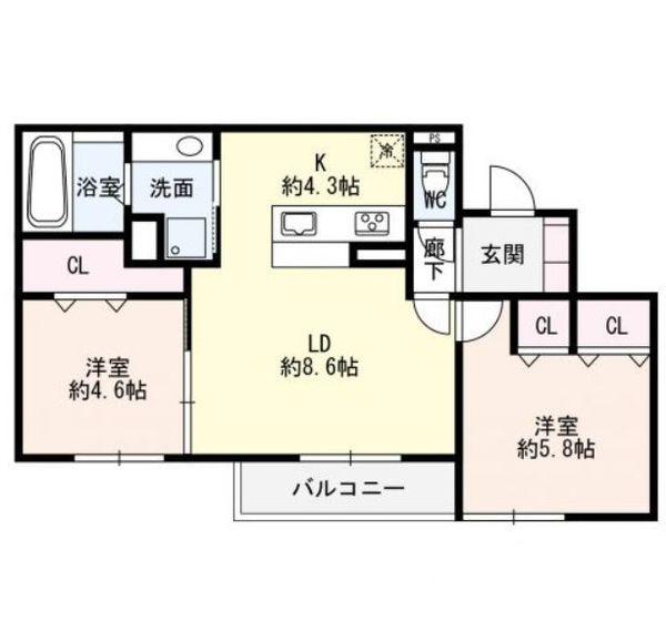  間取り図写真