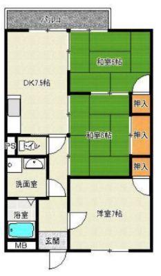  間取り図写真