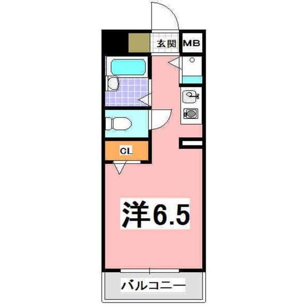 ＹＫハイツ小久保 間取り図画像