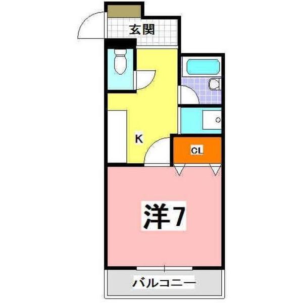 明石市本町マンション 間取り図画像