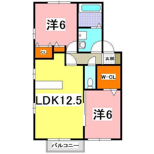 フォレスト枝吉 間取り図画像