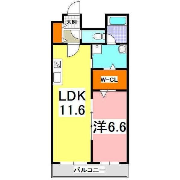 明石市大久保町大窪マンション 間取り図画像