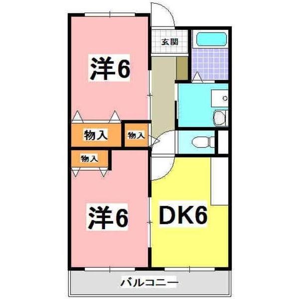 明石市大久保町西脇マンション 間取り図画像