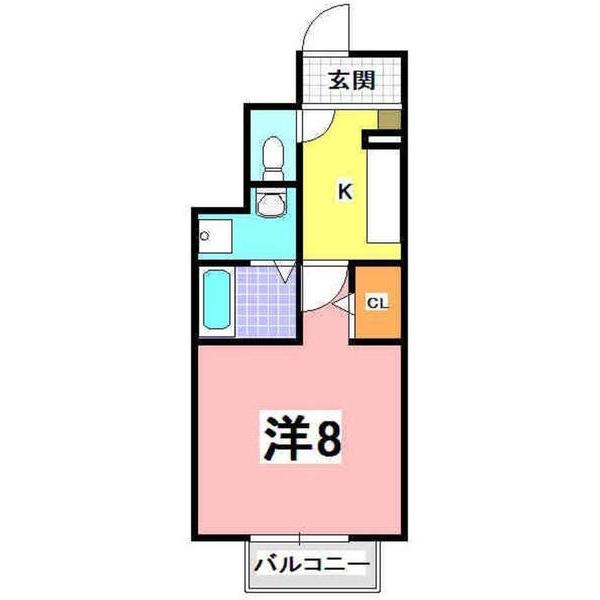 ユニベール神戸 間取り図画像