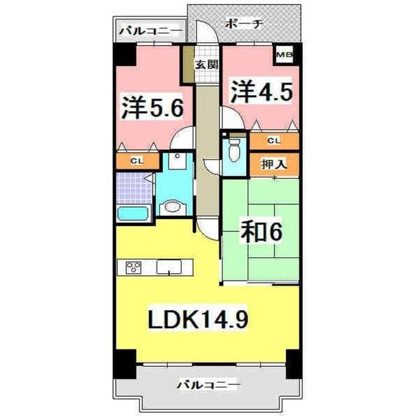  間取り図写真
