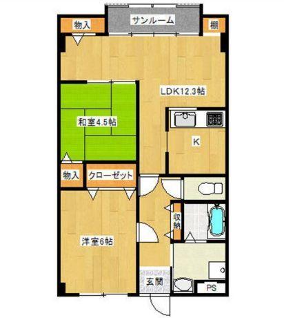 間取り図写真