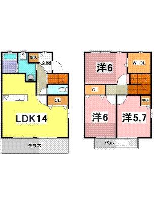  間取り図写真