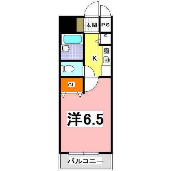 明石市桜町マンション 間取り図画像