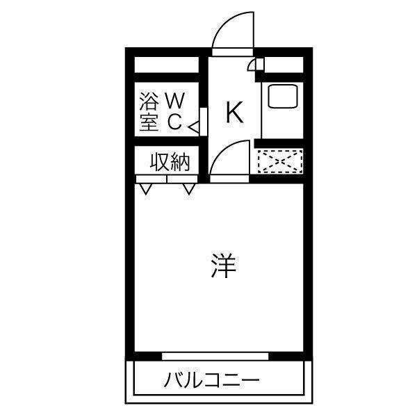 明石市大明石町マンション 間取り図画像