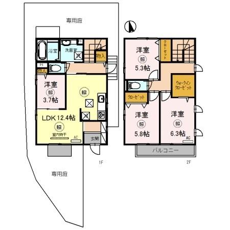  間取り図写真