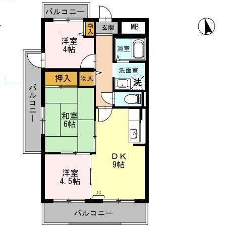  間取り図写真