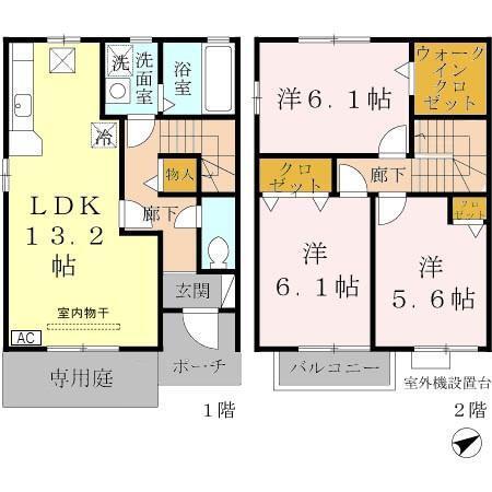  間取り図写真