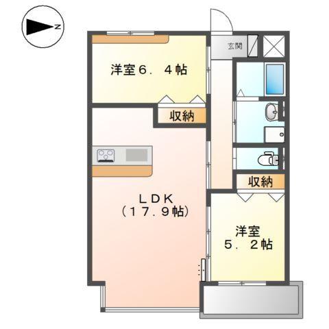 メゾン・ド・ミレ・オ 間取り図画像