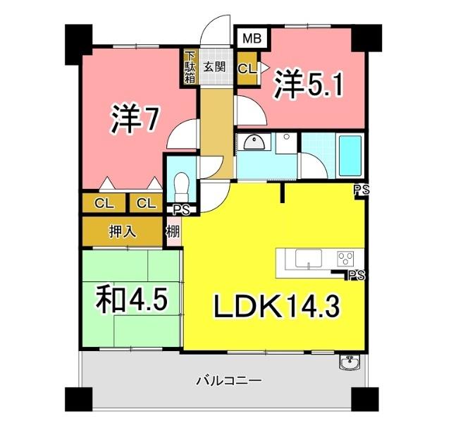  間取り図写真