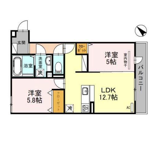  間取り図写真