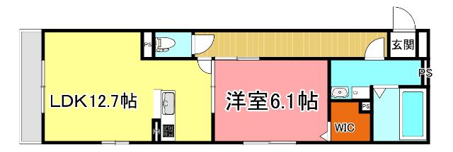 明石市大蔵中町アパート 間取り図画像