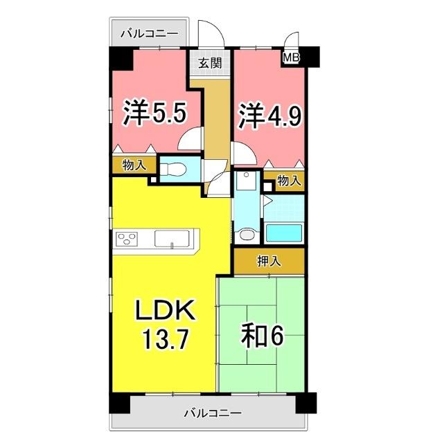  間取り図写真