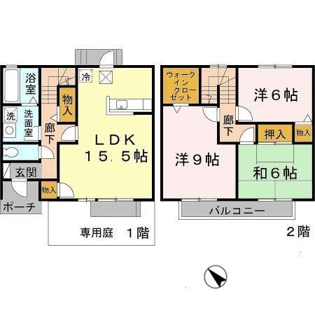  間取り図写真
