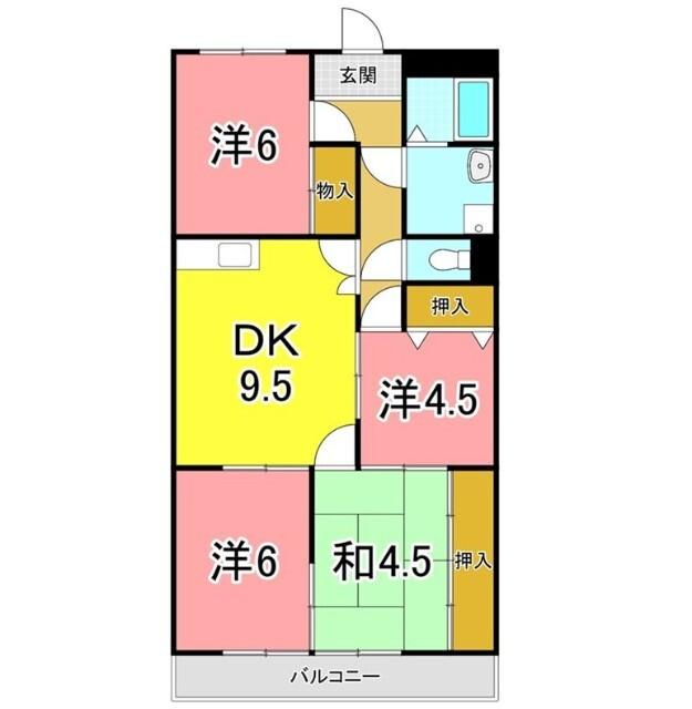 三幸フェニックス（106） 間取り図画像