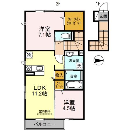  間取り図写真