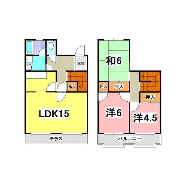  間取り図写真