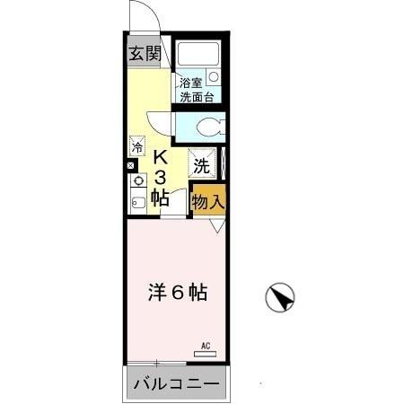 ベルセゾンミキ（210） 間取り図画像