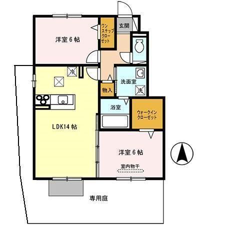 サニーハイツ（102） 間取り図画像