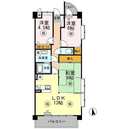  間取り図写真