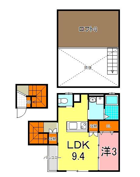  間取り図写真