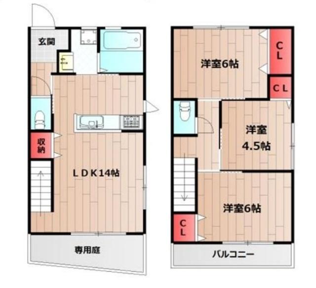  間取り図写真