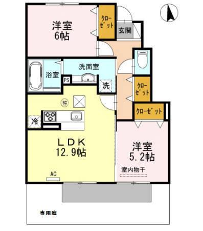  間取り図写真