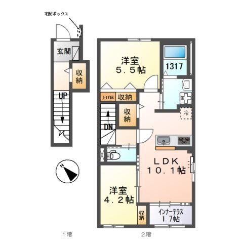  間取り図写真
