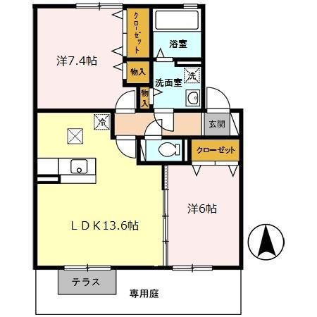  間取り図写真