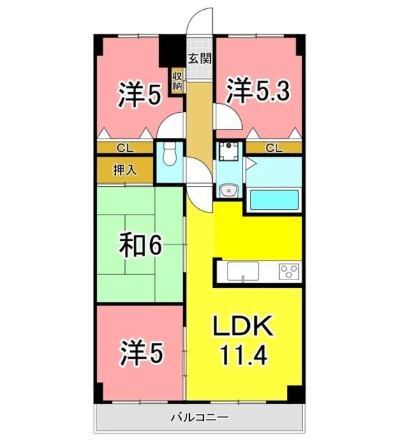  間取り図写真