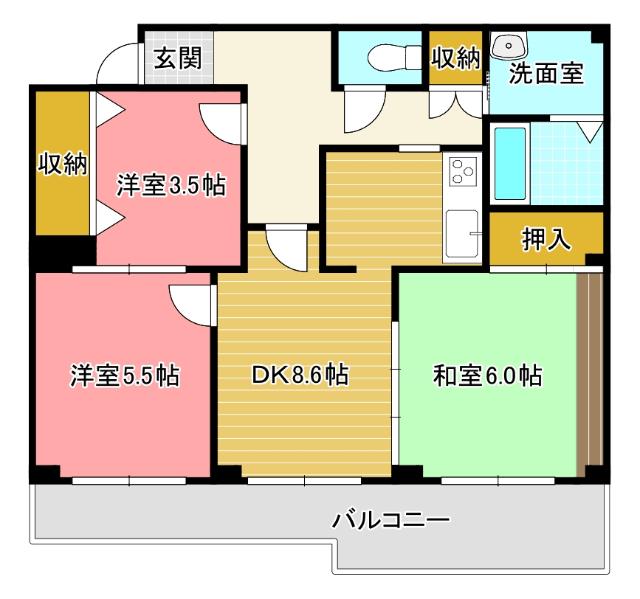  間取り図写真