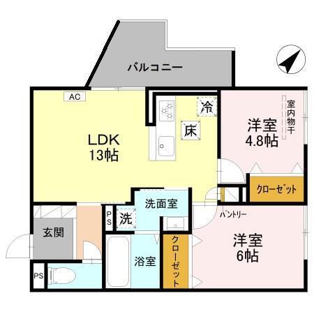 ステラフォーリア（101） 間取り図画像