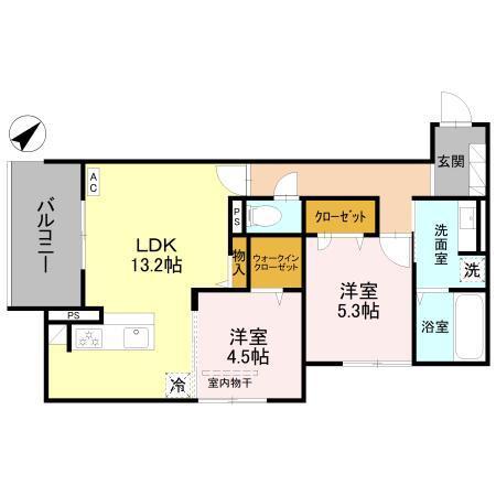 ステラフォーリア（203） 間取り図画像