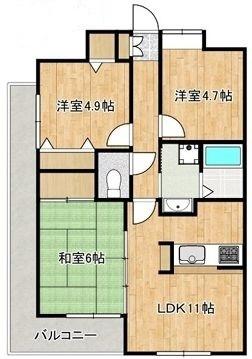  間取り図写真