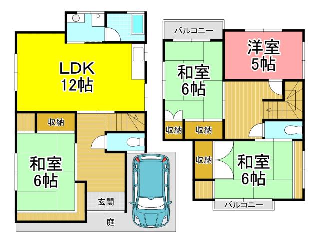  間取り図写真