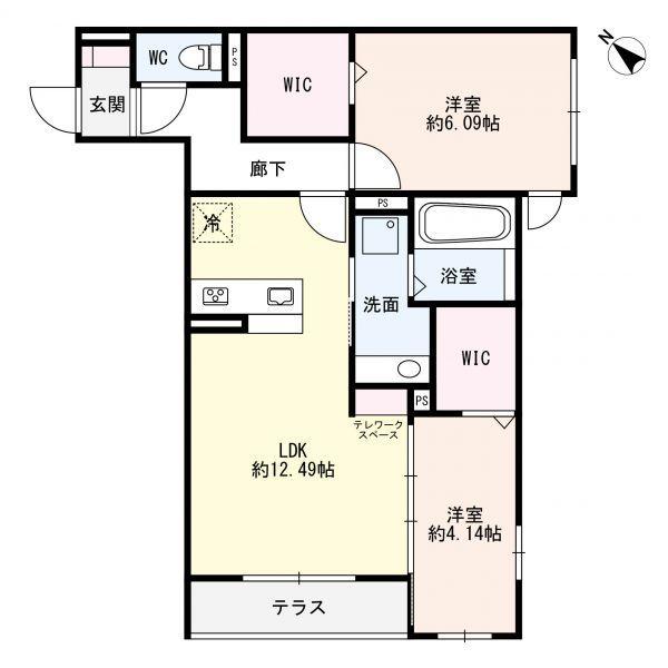  間取り図写真