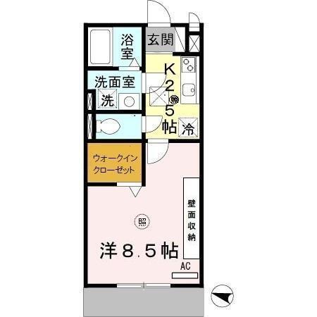 メゾン・ド・モンテノール（107） 間取り図画像
