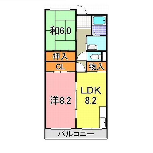 神戸市西区王塚台マンション 間取り図画像