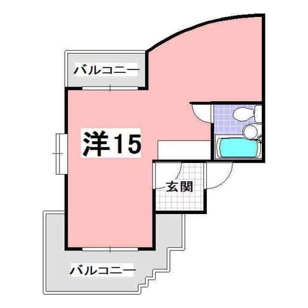 神戸市西区北別府マンション 間取り図画像