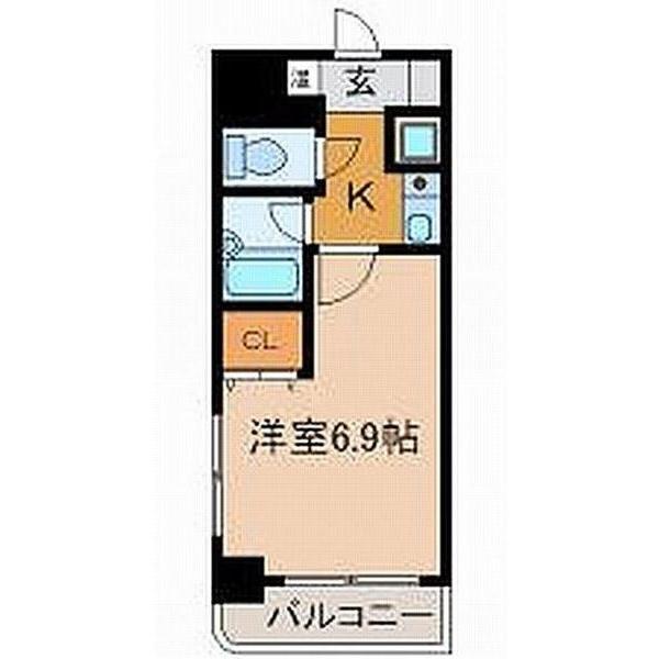 明石市小久保マンション 間取り図画像