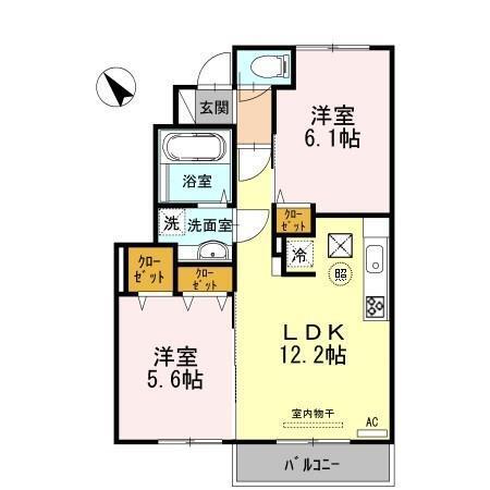 グランアヴァンティ　A棟（101） 間取り図画像