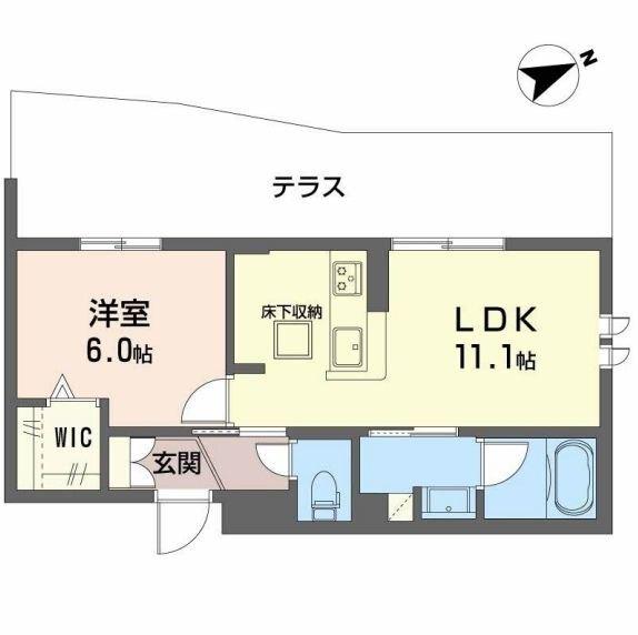 神戸市垂水区東垂水アパート 間取り図画像
