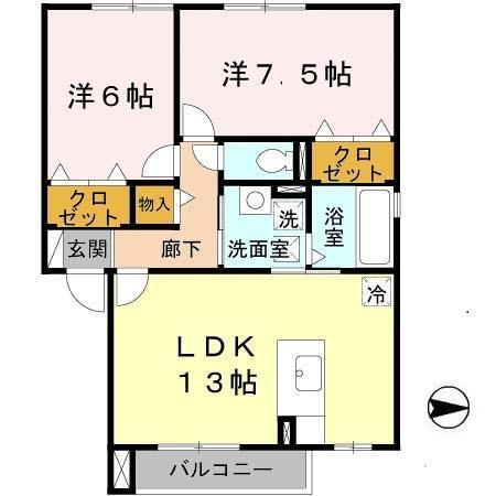 レセンテ寿（102） 間取り図画像