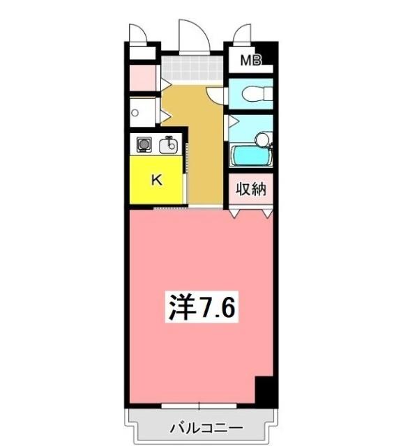 明石市松の内マンション 間取り図画像