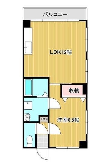 明石市西明石北町マンション 間取り図画像