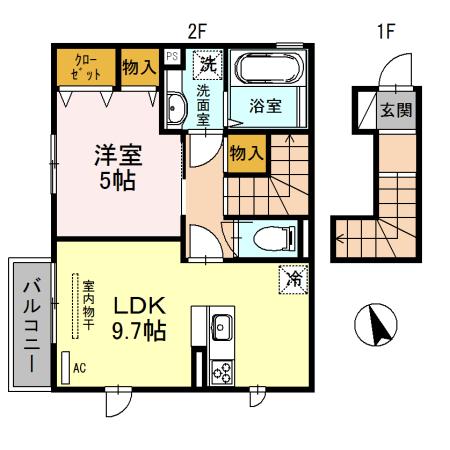エルスールJ（202） 間取り図画像